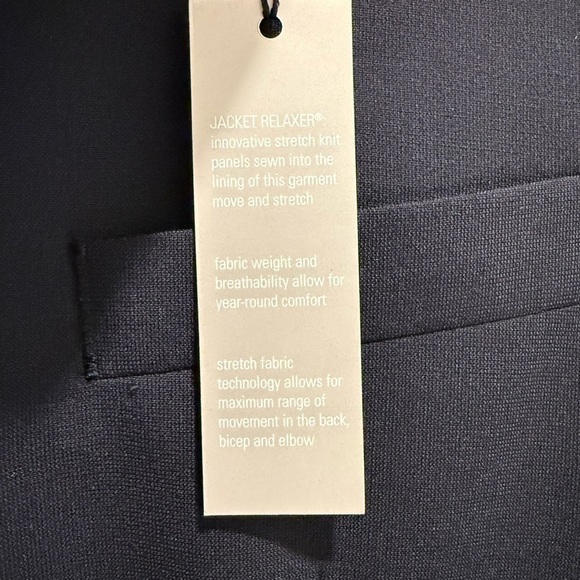 GS Perfect Fit Men's Notch Lapel Flap Pocket Blazer Suit Jacket - Picture 5 of 9